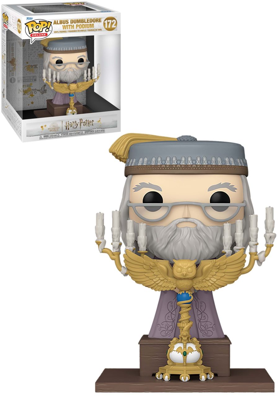 POP! Deluxe: Harry Potter - Dumbledore with Podium