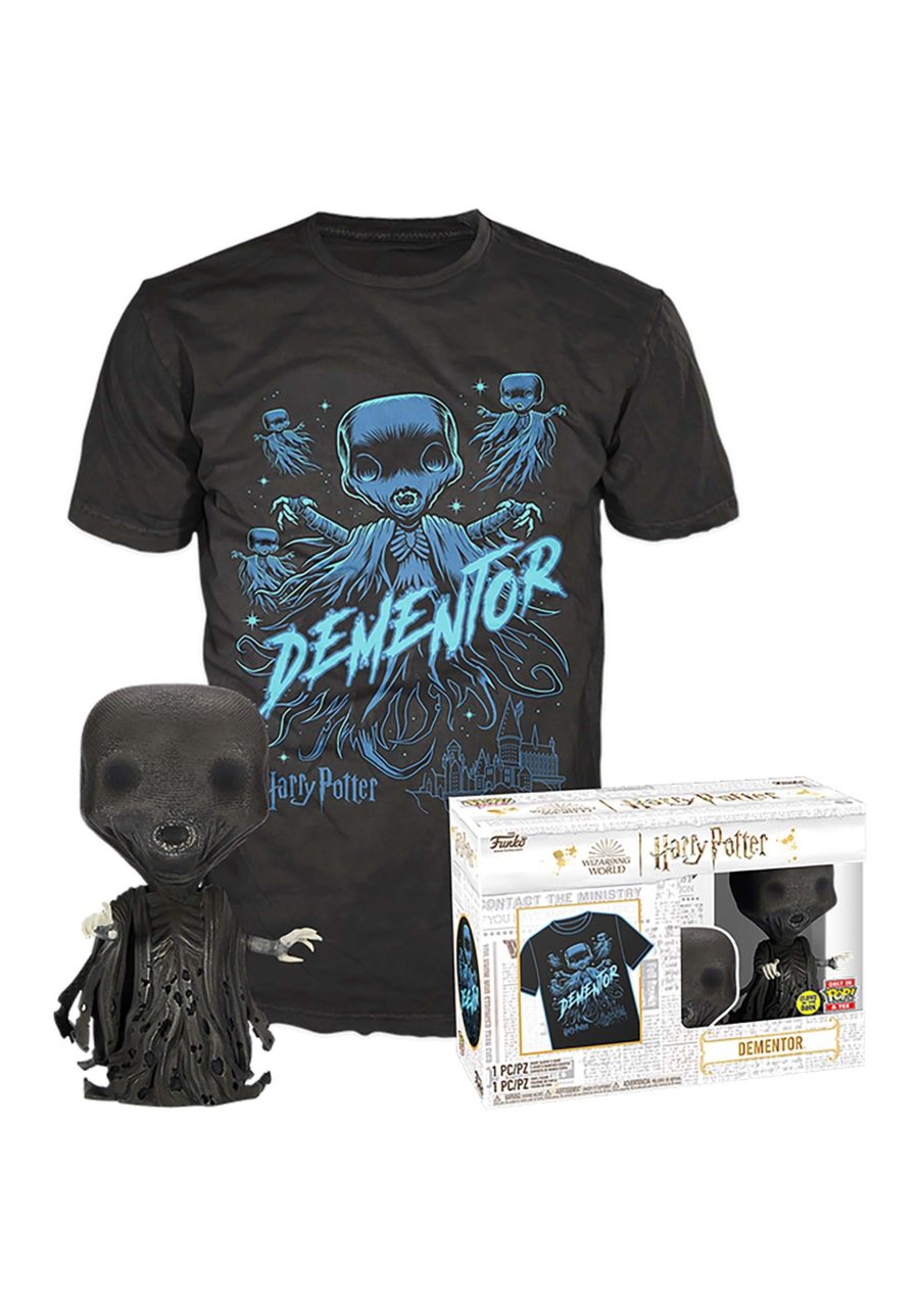 POP! & Tee: Harry Potter - Dementor (Glow)