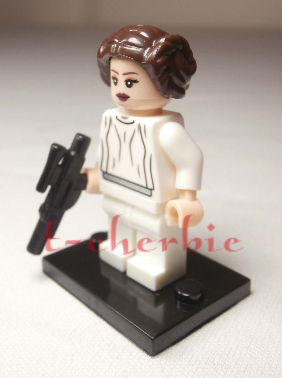 PRINCESS LEIA Star Wars Minifigure +Stand Classic Design A New Hope US Seller