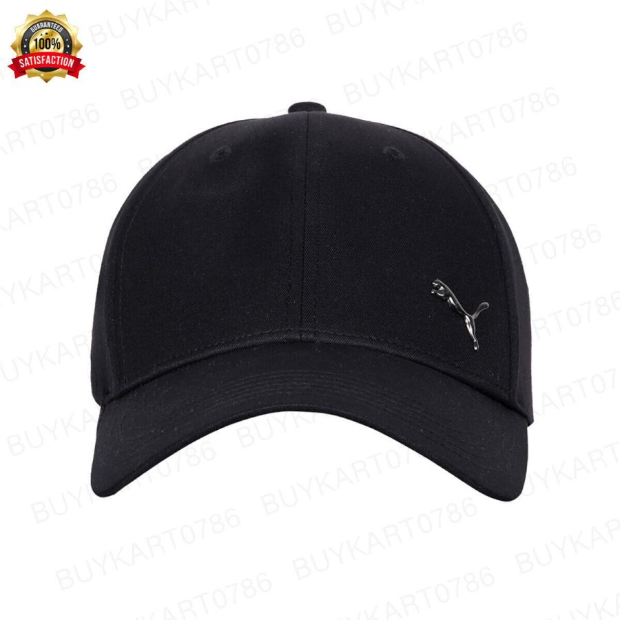 PUMA METAL CAT LOGO BASEBALL CAP UNISEX BLACK - PUMA Original