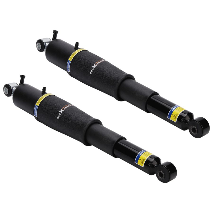 Pair Rear Air Ride Suspension Shock compatible for Chevrolet GMC Cadillac Escalade 25979391