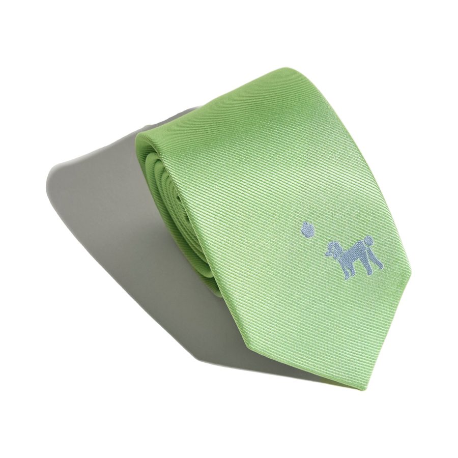 "Pan Pan" Silk Tie - Green