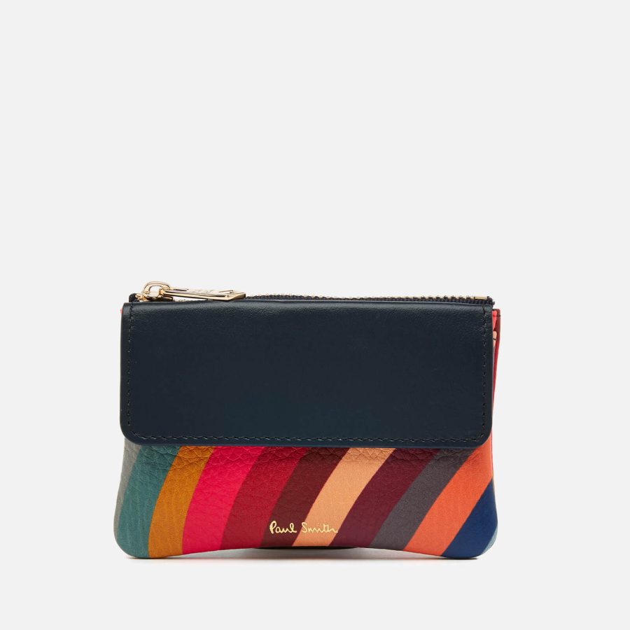 Paul Smith Women's Small Zip Pouch Purse - Multi