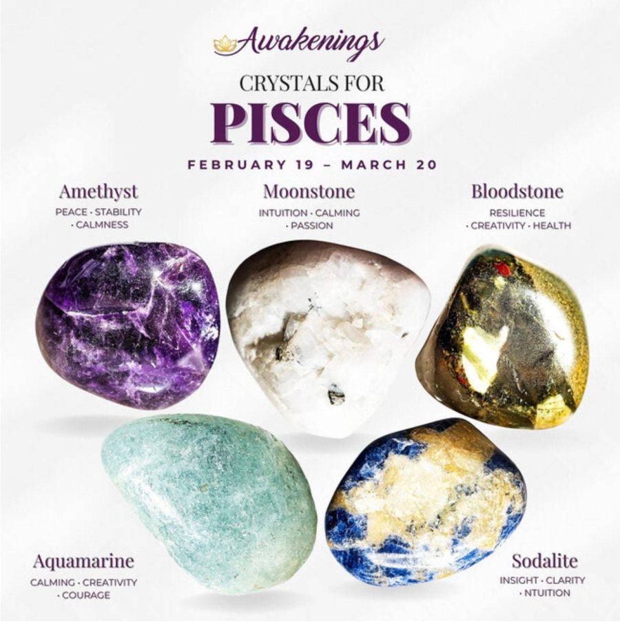 Pisces Zodiac Crystal Kit