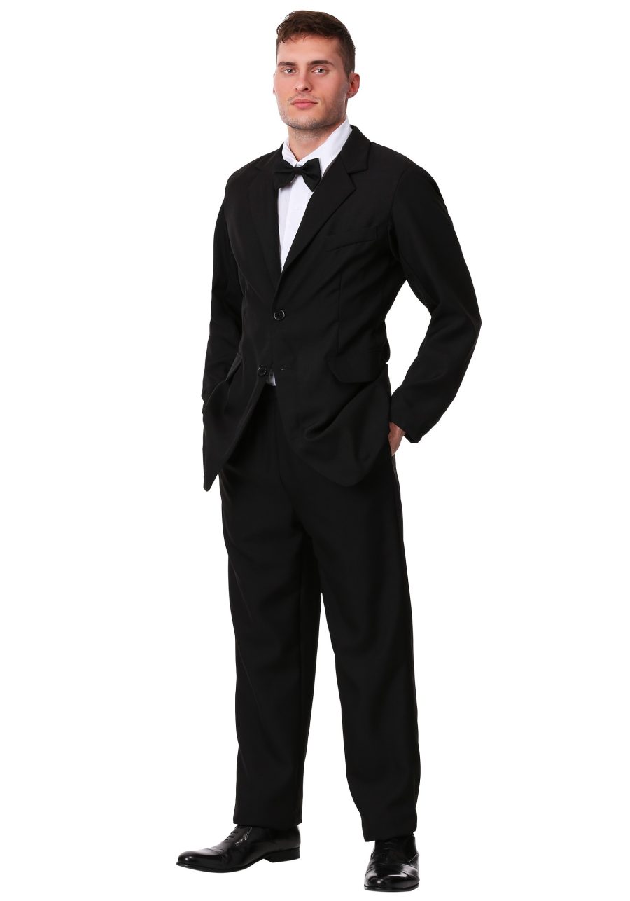 Plus Size Black Suit Costume