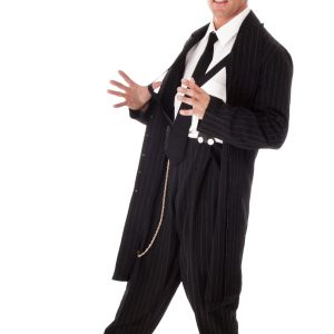 Plus Size Black Zoot Suit Men's Costume