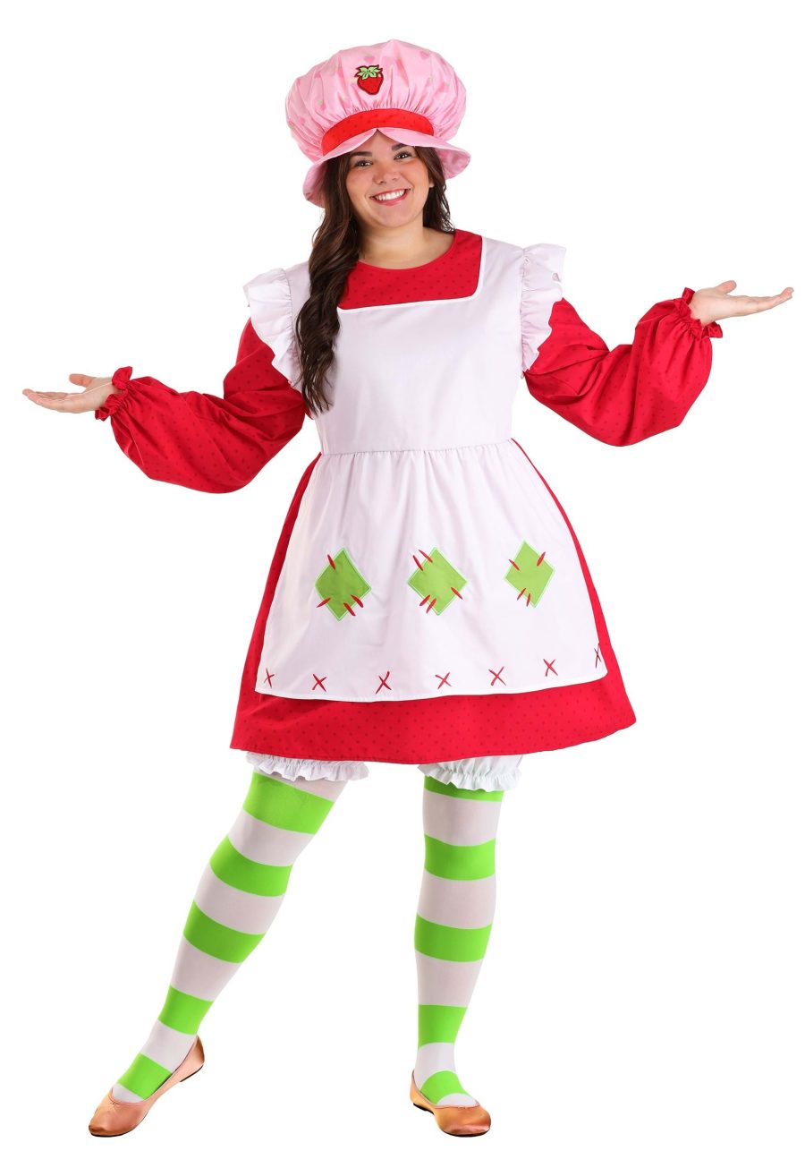 Plus Size Classic Strawberry Shortcake Costume for Women