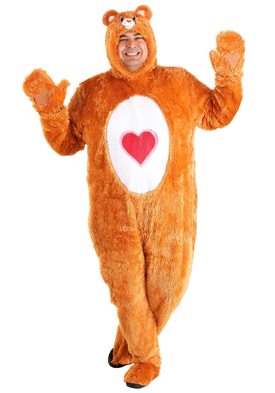 Plus Size Classic Tenderheart Care Bears Costume for Adults