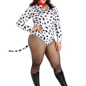 Plus Size Dashing Dalmatian Costume for Women