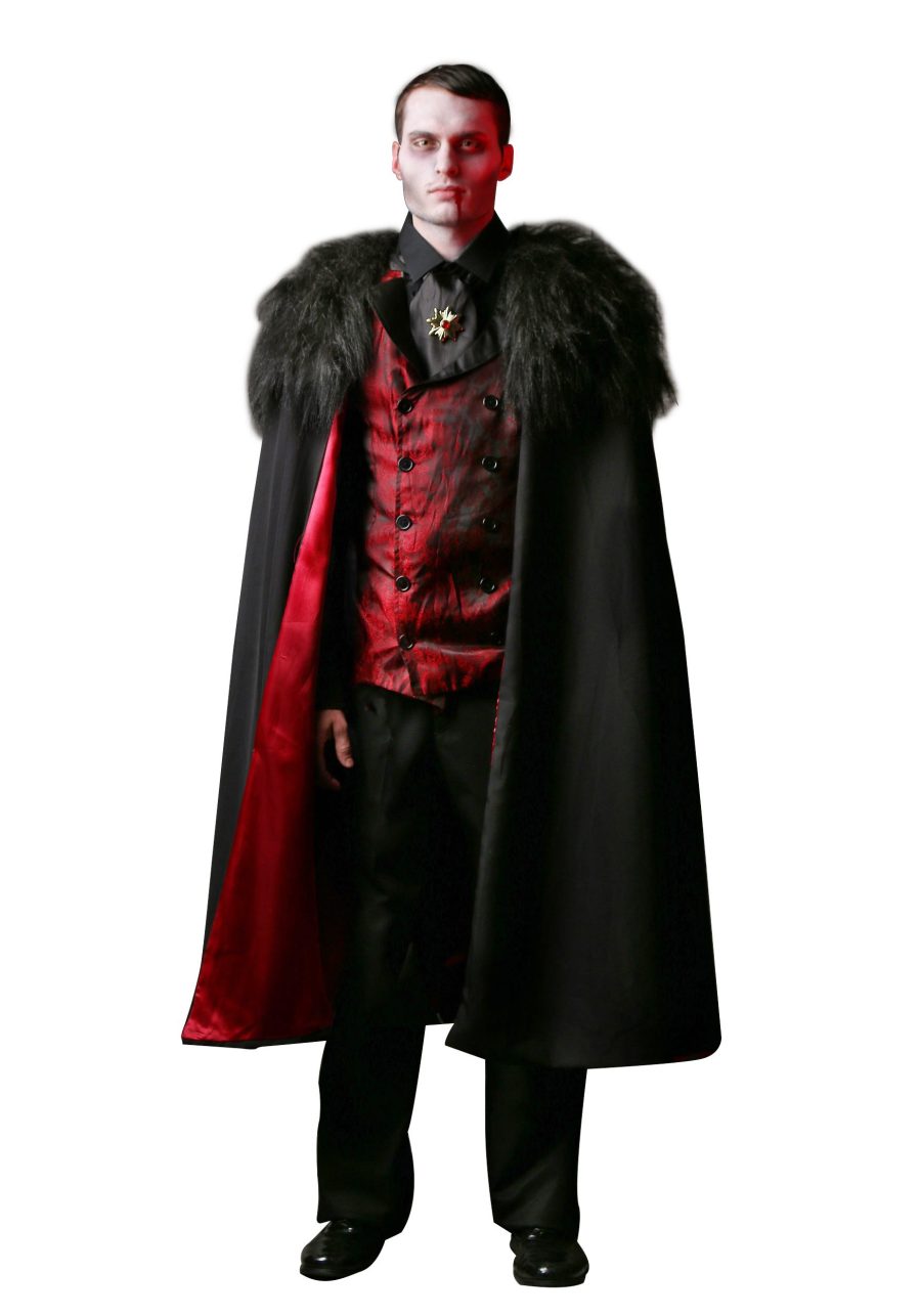 Plus Size Deluxe Vampire Men's Costume