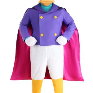 Plus Size Disney Darkwing Duck Costume for Men