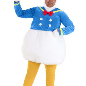 Plus Size Disney Donald Duck Men's Costume