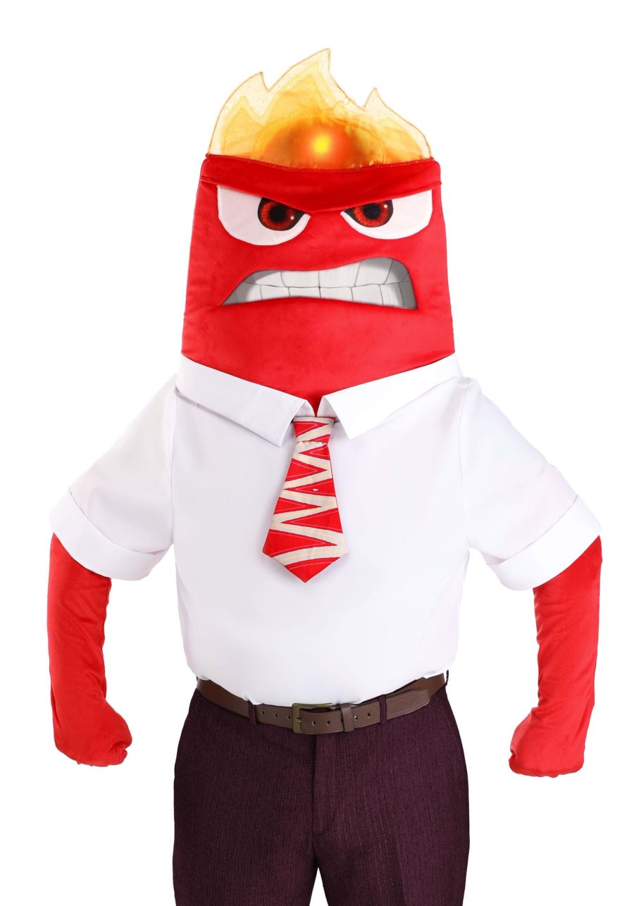 Plus Size Disney and Pixar Anger Costume