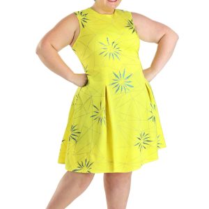 Plus Size Disney and Pixar Inside Out Joy Costume for Women