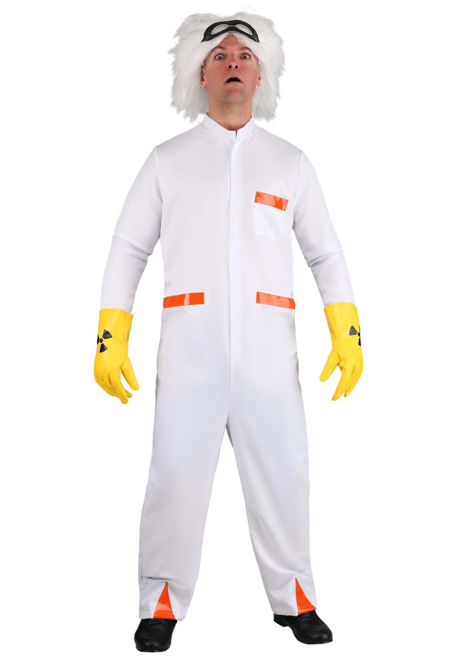 Plus Size Doc Brown BTTF1 Costume