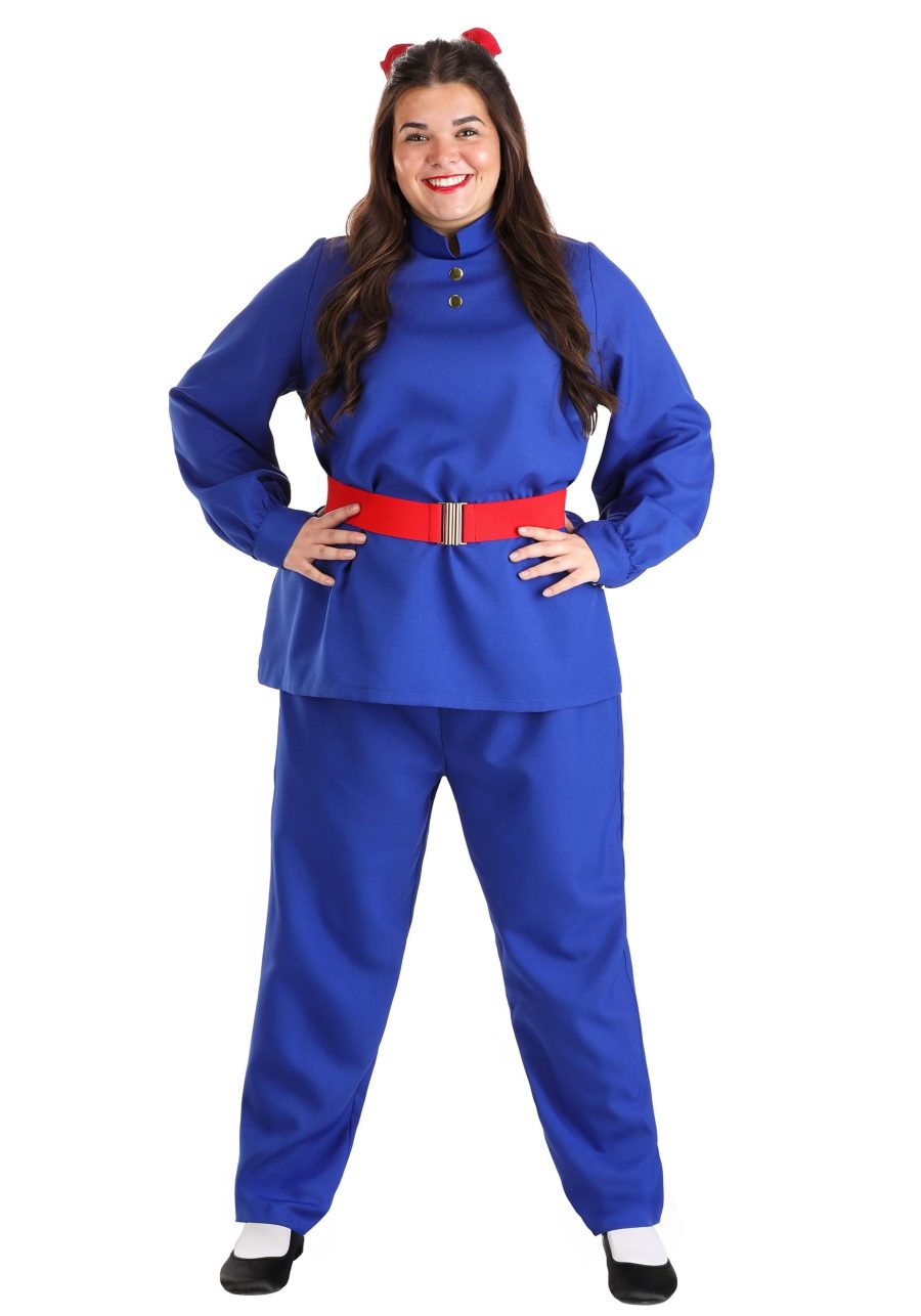 Plus Size Gum-Chewing Ticket Winner Costume for Women