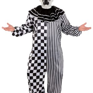 Plus Size Killer Gothic Clown Costume for Adults