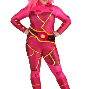 Plus Size Lava Girl Costume