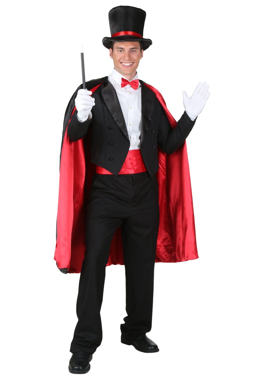 Plus Size Magician Men's Costume