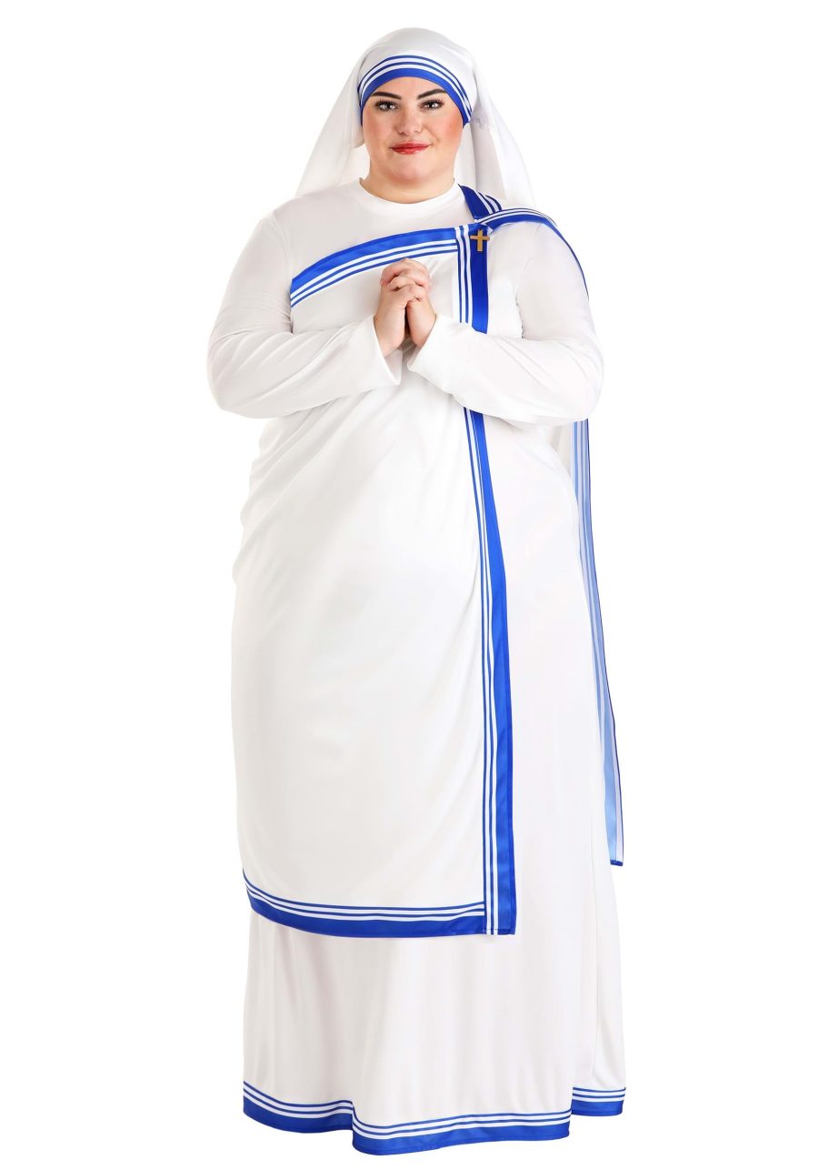 Plus Size Mother Teresa Costume for Women