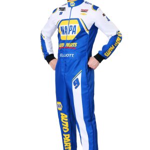 Plus Size NASCAR Chase Elliott Men's Costume