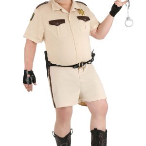 Plus Size Reno 911 Deluxe Adult Lt. Dangle Costume