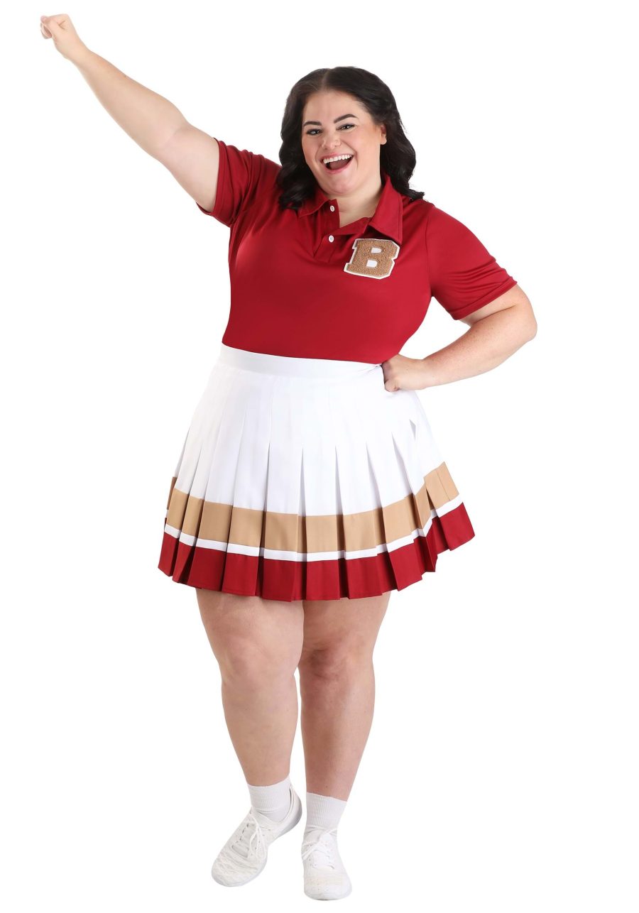 Plus Size Saved By the Bell Cheerleader Costume for Women