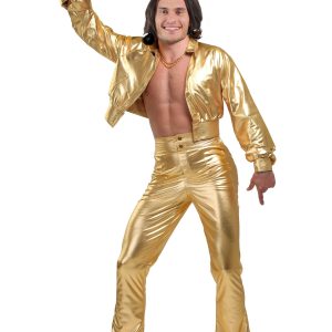 Plus Size Studio Disco Men's Costume