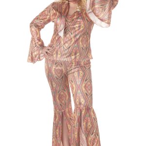 Plus Size Women's Disco Costume