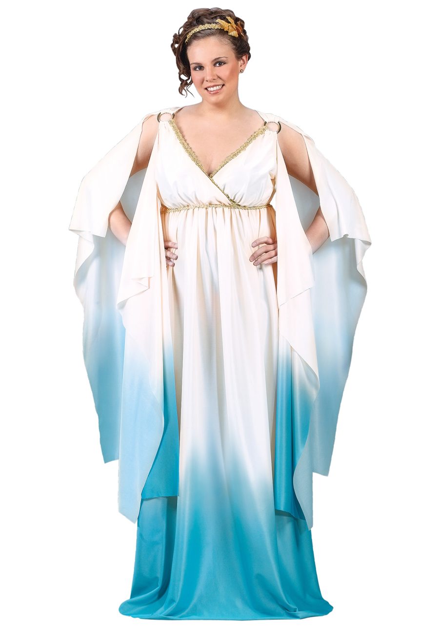 Plus Size Women's Greek Goddess Costume