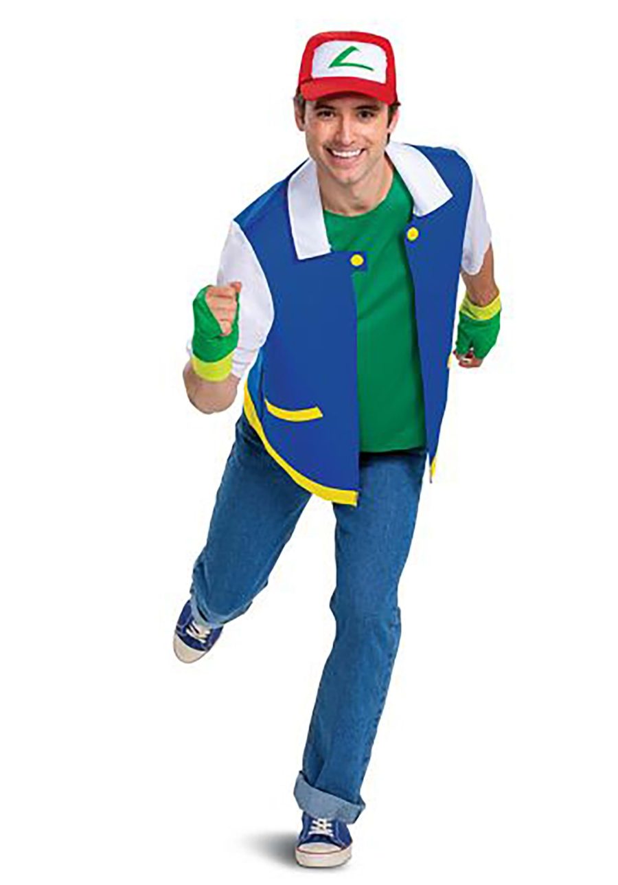 Pok??mon Adult Classic Ash Ketchum Costume