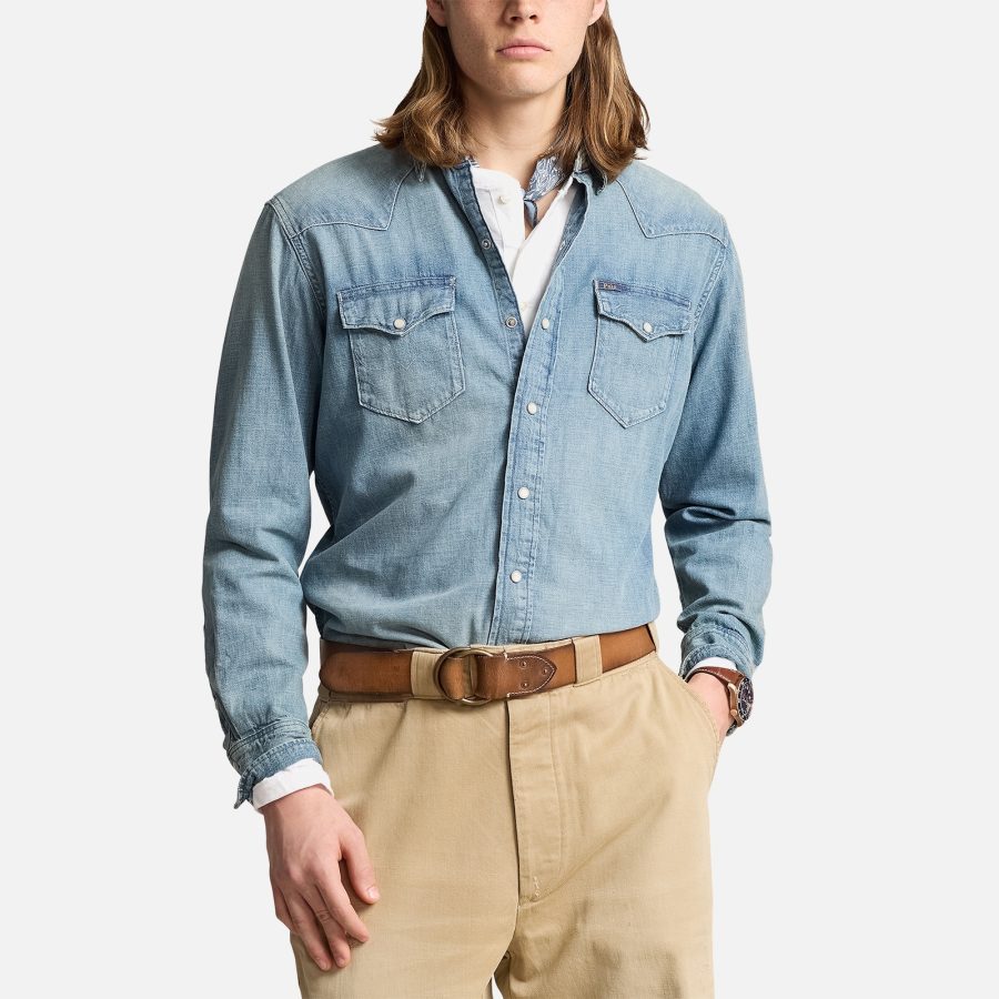 Polo Ralph Lauren Denim Western Shirt - S