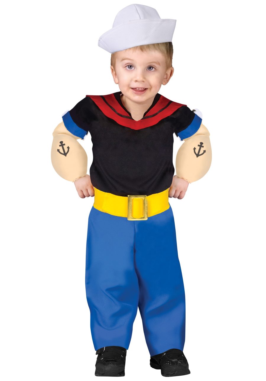 Popeye Toddlers Costume