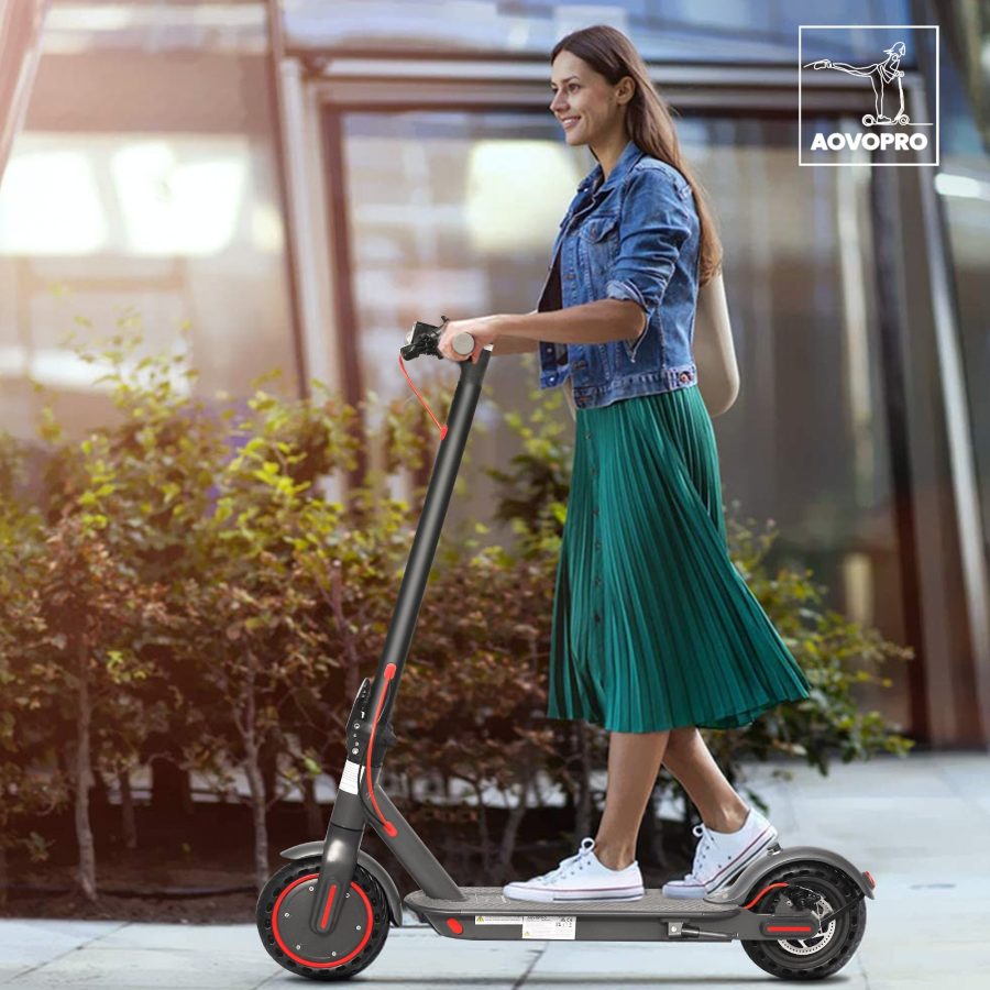 Powerful 350W Electric Scooter | Anti-Skid Technology