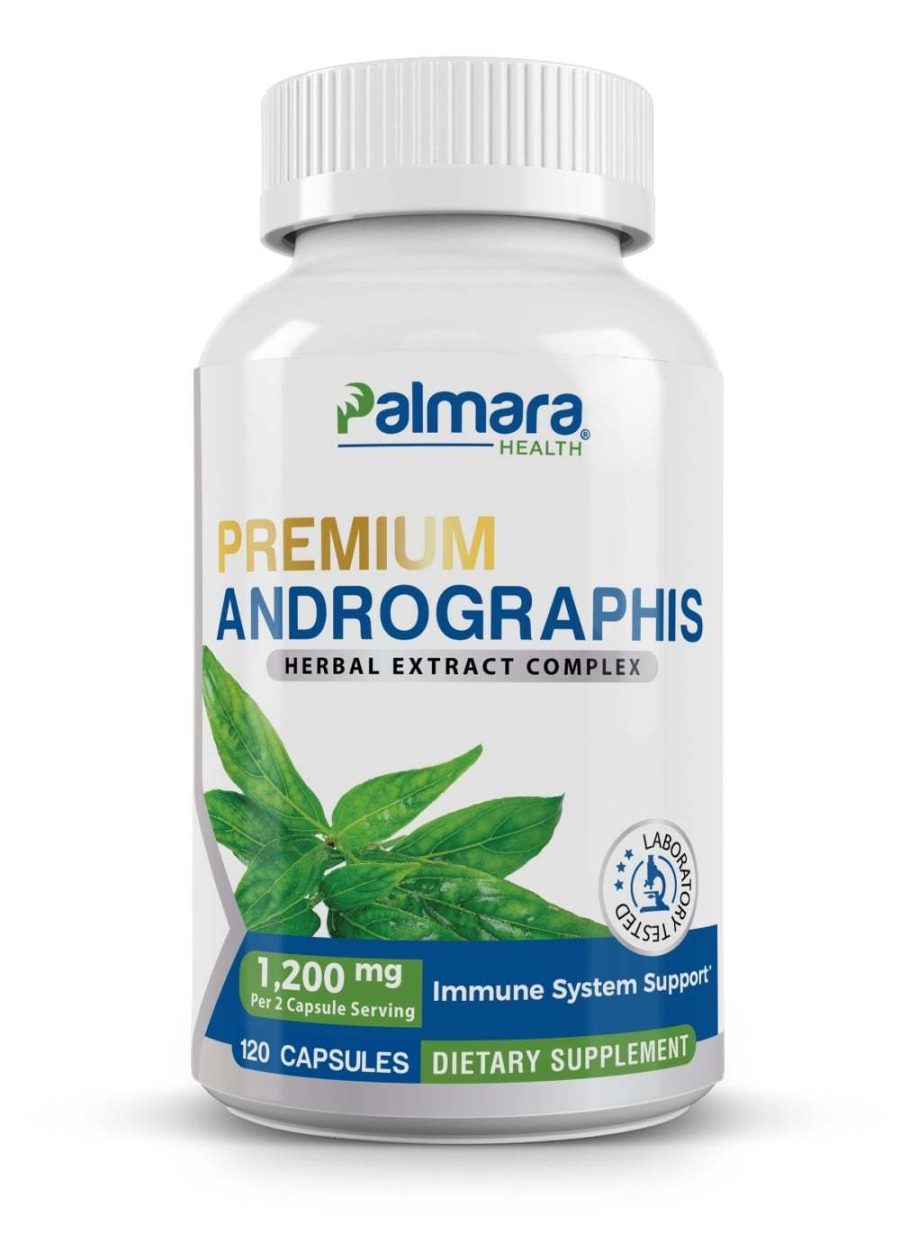 Premium Andrographis Extract 1,200mg (100mg Andrographolides), 120 Capsules