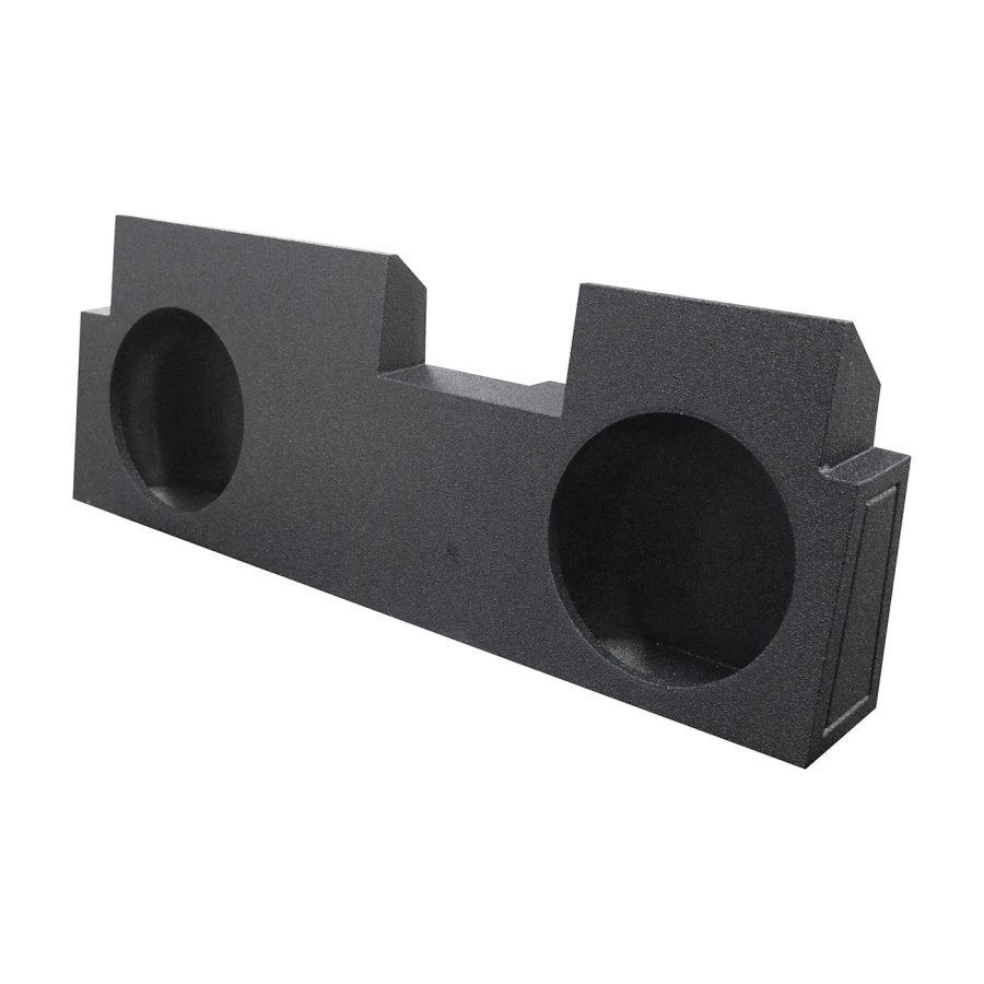 QPOWER QBGLADIATOR12 QBOMB 19-23 Jeep Gladiator Dual 12 INCH Sealed Empty Woofer Enclosure