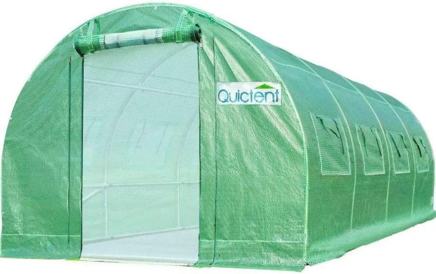 Quictent 20x10 Heavy Duty Greenhouse, Screen Windows, Easy Setup