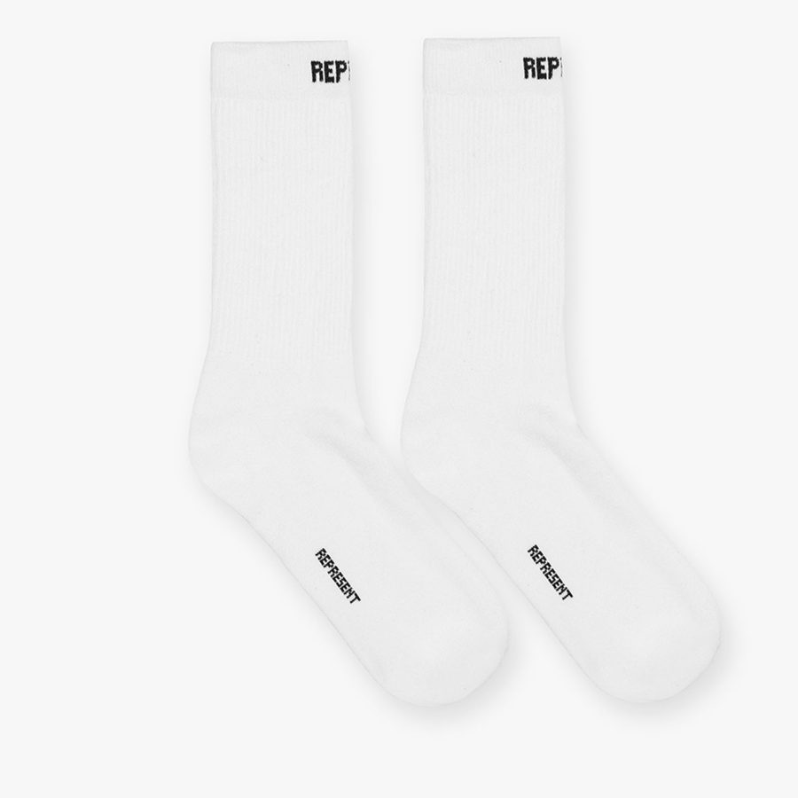 REPRESENT Core Logo-Jacquard Socks