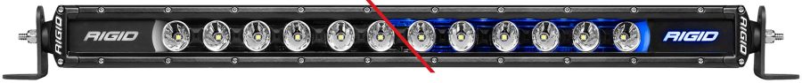 RIGID 220603 Radiance Plus SR-Series LED Light, 8 Option RGBW Backlight (20)