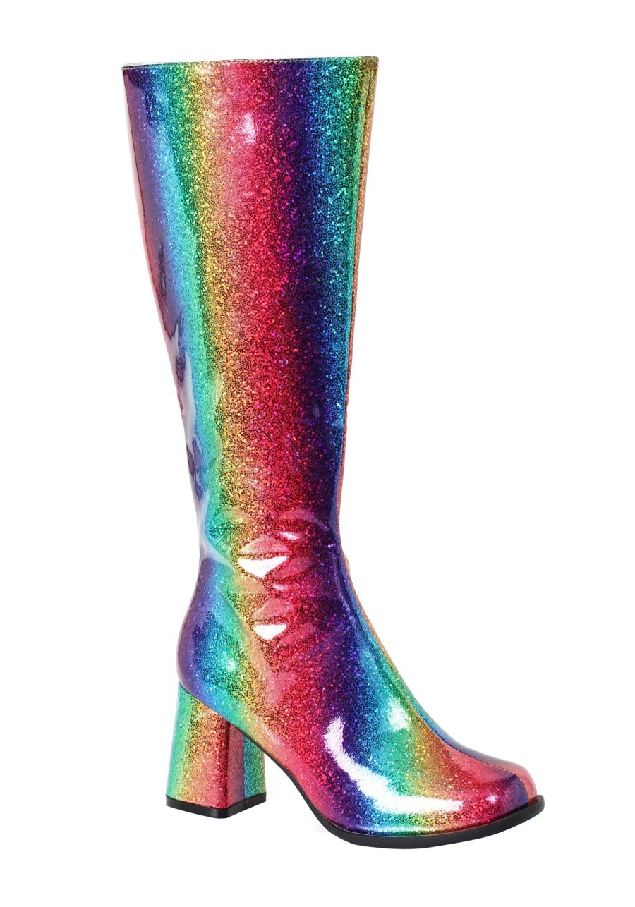 Rainbow Gogo Boots for Women