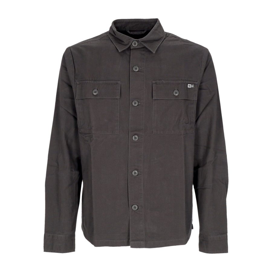 Ranger Men's Long Sleeve Shirt L/s Woven Faded Black