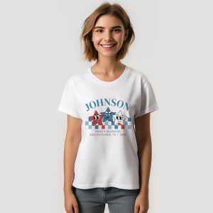 Retro Star Custom 4th Of July Family Reunion T-Shirt