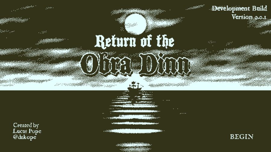 Return of the Obra Dinn Steam Account