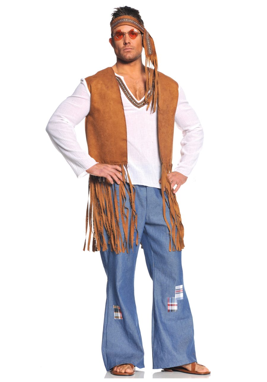 Right On Hippie Costume for Men