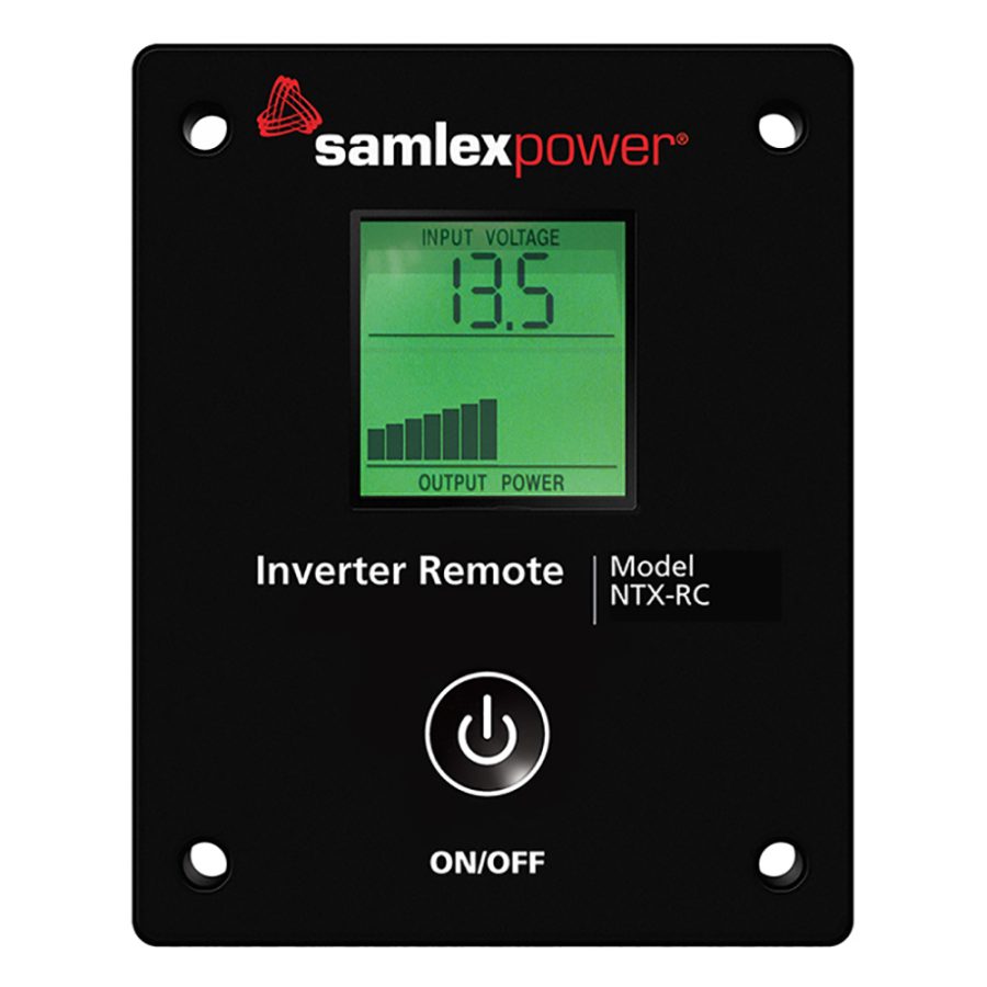 SAMLEX NTX-RC REMOTE CONTROL W/LCD SCREEN FORNTX INVERTERS