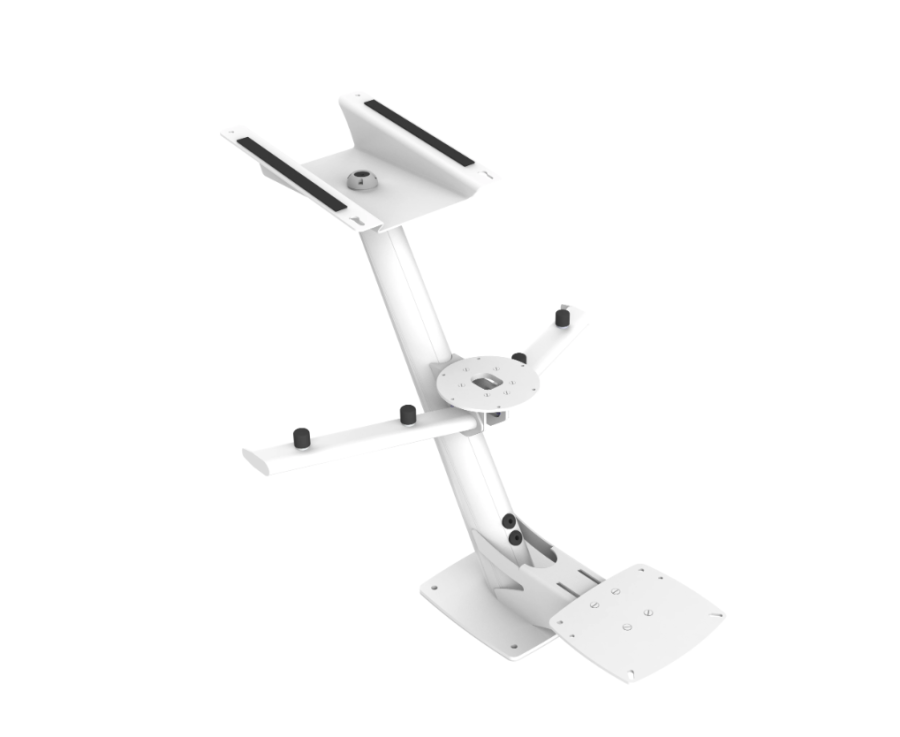 SCANSTRUT PTM-R2-SL TAPERED MAST FOR RADAR AN, Used To Mount Starlink High Performance WiFi Antenna/ Thermal Camera/ Aerials/ Furuno Radar Antenna; Tapered Mast; 31.83 Inch Width x 34.19 Inch Height; White; Aluminum; SCA Certified