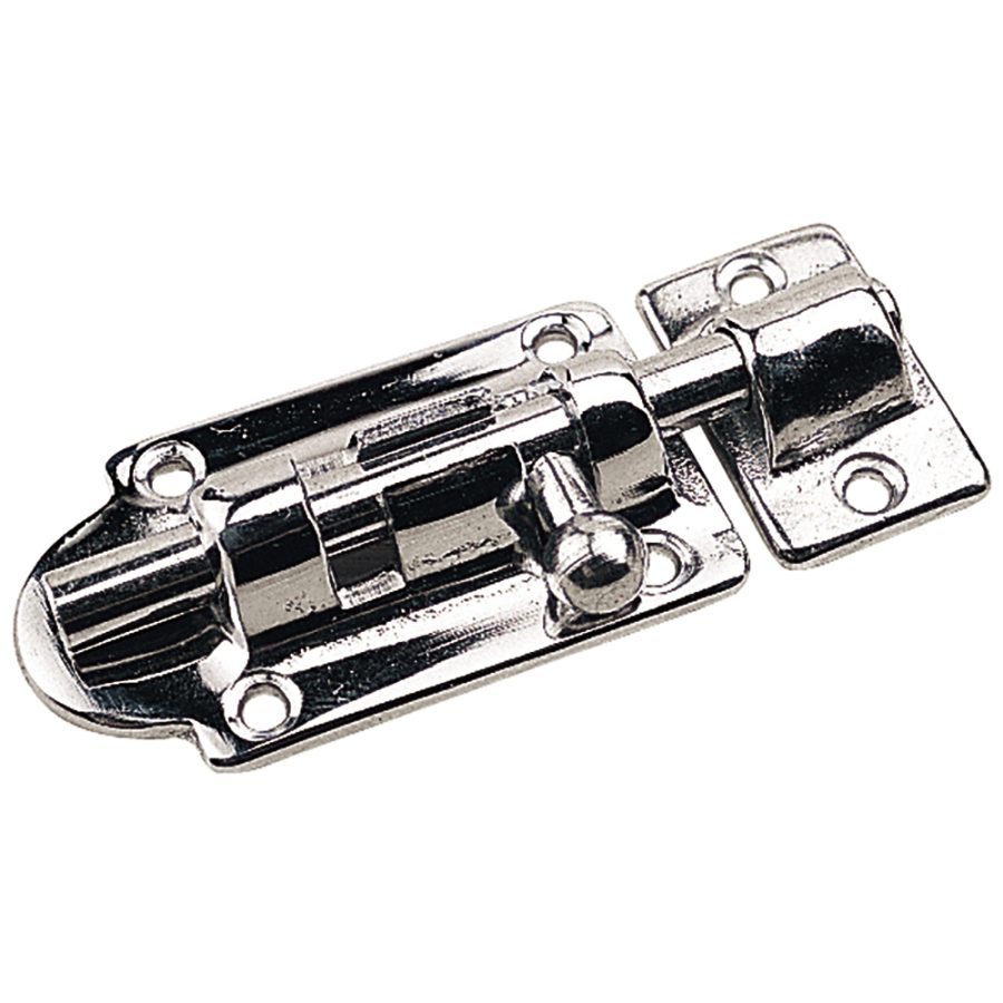 SEA-DOG 222522-1 BARREL BOLT - CHROME FINISH - 2-7/8 INCH