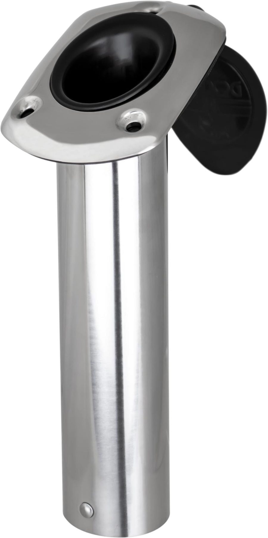 SEA-DOG 325175-1 STAINLESS STEEL FLUSH MOUNT ROD HOLDER W/CAP - 30°