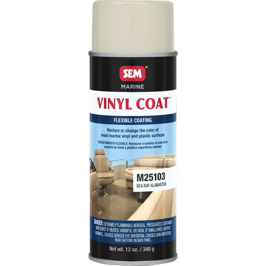 SEM M25103 VINYL COAT- SEA RAY ALABASTER - 12OZ