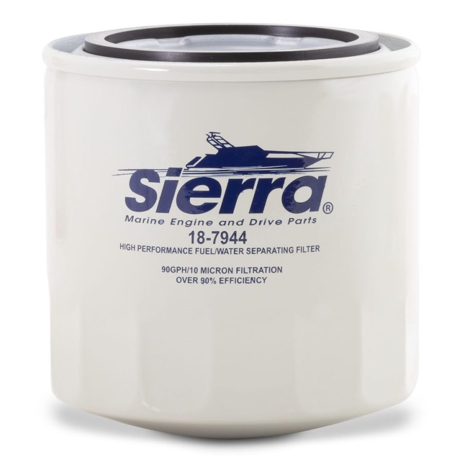 SIERRA 033324-10 SHORT WS FF MRCRY/UNIV STYLE, 10 Micron Element; Short Filter; 11/16 Inch Inlet Size